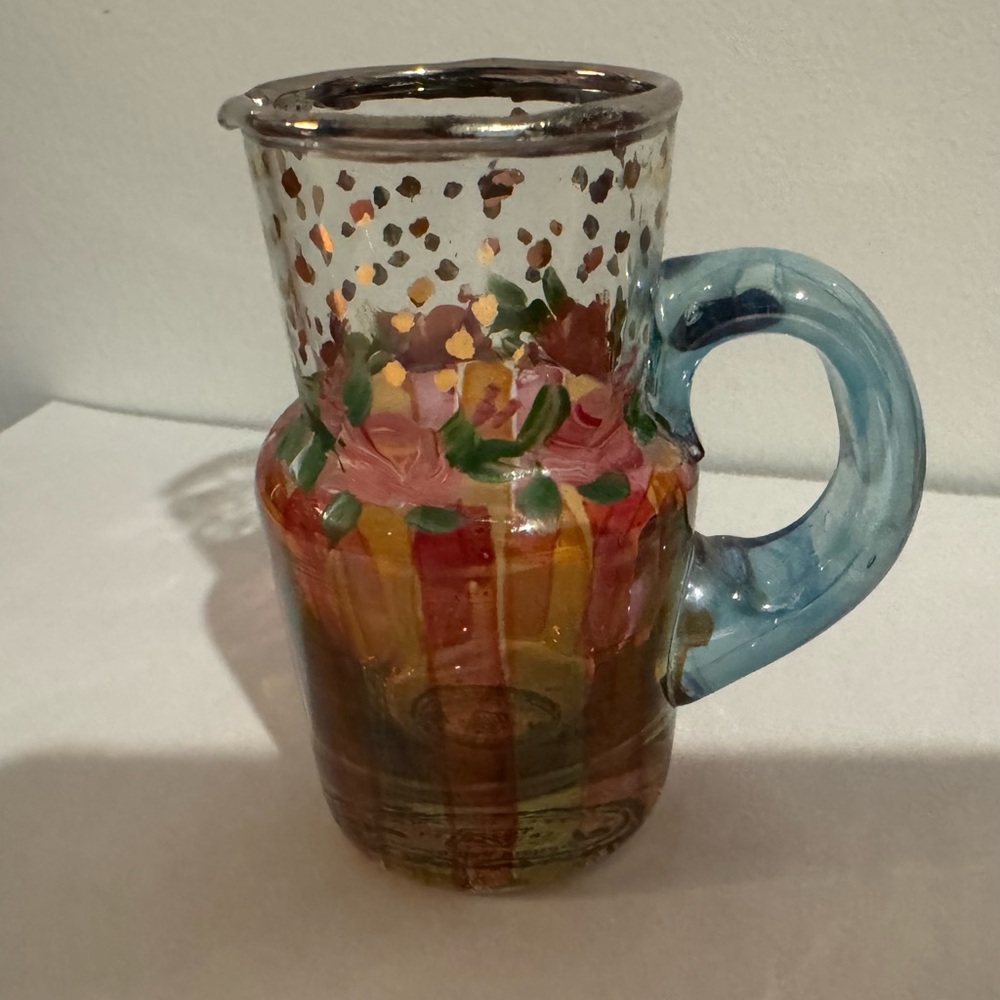 Vintage  Retired Mackenzie Childs Circus
Miniature Creamer
